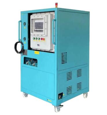 China 4HP Oil Free R22 R410a Refrigerant Recovery Reclaim Machine Air Cooled Recovery Reclaim Recycling System for AC Repair Line for sale