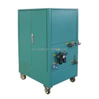 Quality R404a refrigerant split charging machine oil less recovery pump ac recovery for sale