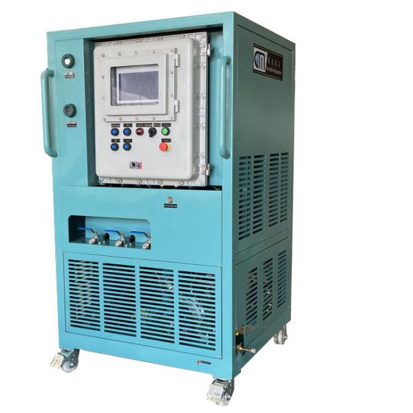 Quality 25HP Oil Less Refrigerant Reclaim System R32 R134a Explosion Proof Charging for sale