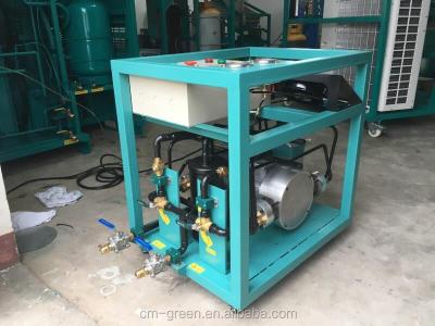 Quality China supplier Low pressure r1233zd r123 refrigerants recovery recycling vacuum for sale