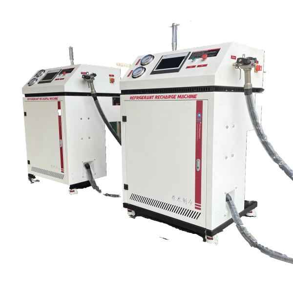 Quality fully automatic refrigerant recovery charging machine R134a recovery system ac for sale