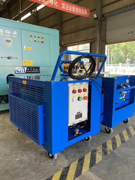 Quality Machine for dispersing air conditioning gas r32 refilling Refrigerant Recharge for sale