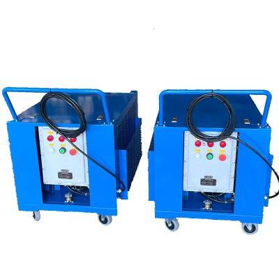 China explosion proof flammable refrigerant recovery machine ac recharge machine a/c R32 R1234yf recovery pump gas charging machine for sale