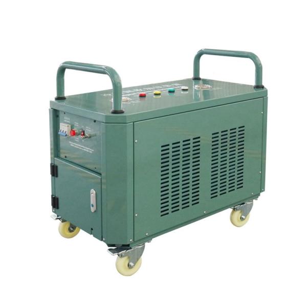 Quality 2HP refrigerant recycling machine a/c chiller service R410a air-cooled recovery charging machine for sale