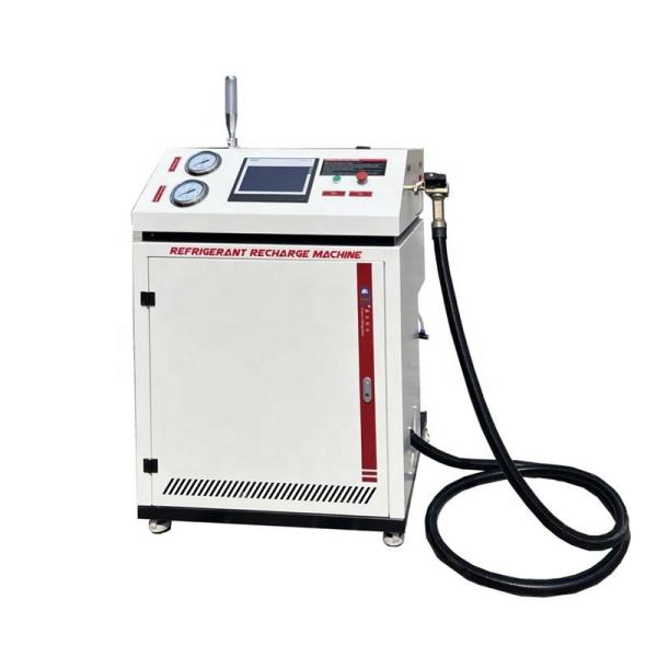 Quality R134A R410A Refrigerant Recharge System Dual System Refrigerant Charging Machine for sale