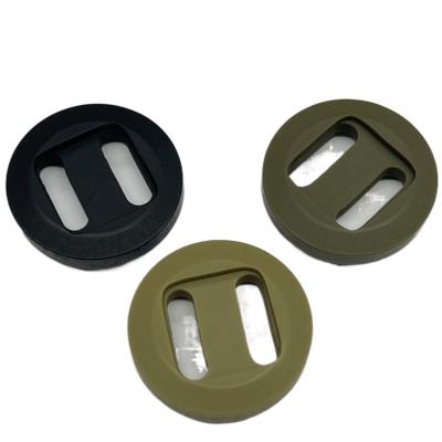 China Resin Slot Buttons With 2 Hole Three Color 34L Apply For Military Clothes Coat Jacket for sale