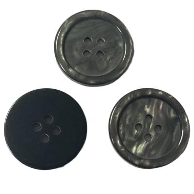 China Faux MOP Shirt Buttons With 4 Hole In 42L Use For DIY Sewing Accessories for sale