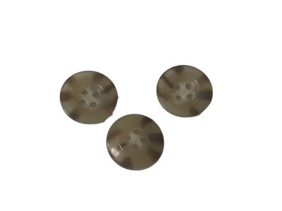 China Beige Urea Buttons Use On Fireman Uniform Clothing Shirt 12mm Size for sale