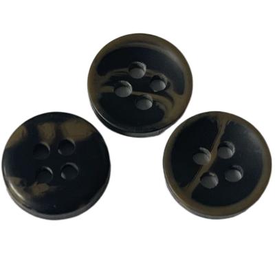 China Polyester Imitation Horn Buttons 16L Use For Jacket Shirt for sale