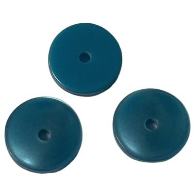 China Dark Cyan Shirt ODM Resin Buttons One Hole Fashionable Plastic Buttons for sale