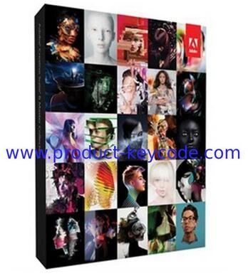 China Cs6 Product Key Sticker For  Creative Suite 6 Master Collection for sale