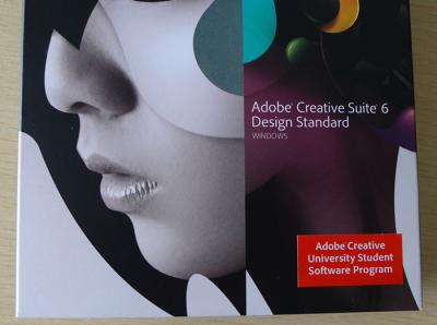China  Creative Suite 6 Design Standard Student and Teacher Edition for  & MAC ,  Graphic Design Software for sale