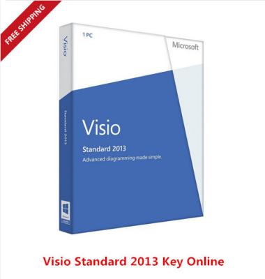 China FPP Visio  Office Product Key Codes Online 2013 Standard Key for sale