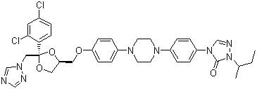 China Itraconazol CAS NO.84625-61-6 C35H38Cl2N8O4 anti-infectives for sale