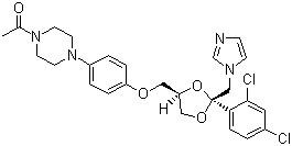 China Ketoconazole CAS NO.65277-42-1;79156-75-5 C26H28Cl2N4O4 anti-infectives for sale