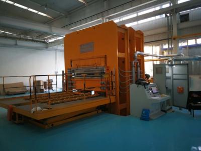 China Máquina de moldagem de prensagem a quente de aço fundido de ferro multicamadas à venda