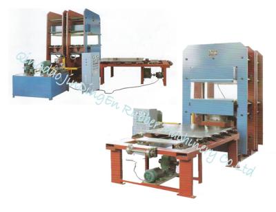 China Nodular Cast Iron Compact Flat Vulcanizing Machine for sale