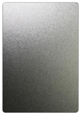 China Hoja decorativa de acero inoxidable de chorro de arena Durable para el gabinete del ascensor en venta
