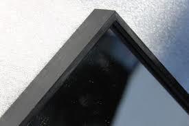 China Matt Black Mirror Metal Frame , Stainless Steel Structural Framework for sale