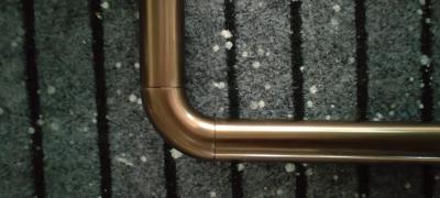 China Continuing Round Handrails , Elevator Corner Connected Handrails for sale