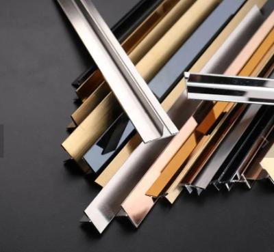 China Stainless Steel Trim Can Be A Standalone Decorative Element As Wood , Glass , Or Stone for sale