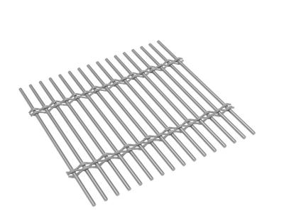 China H-type kabel draad en staaf mesh met een visueel verticaal patroon Te koop