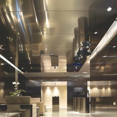 China Max Steel Stylish Stainless Steel Ceiling Panels For Home Renovations for sale