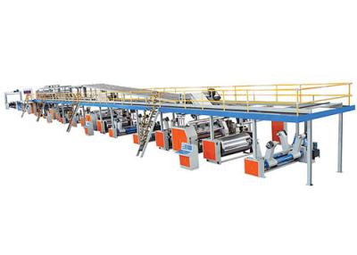 China 3/5/7 Layers Automatic Corrugated Cardboard Production Line for sale