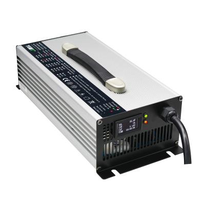 China Fast AC To DC Lithium Ion Battery Charger 20A 84V Lifepo4 Intelligent for sale