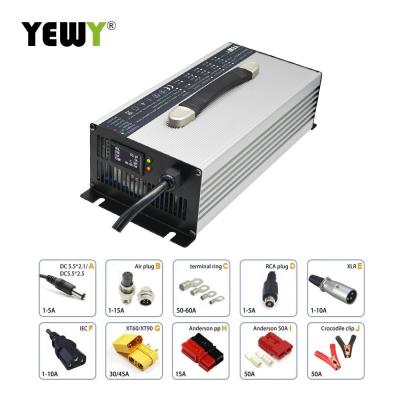 China 108V 10A 8A 120V Bluetooth Battery Charger Intelligent Portable for sale