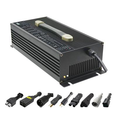 China High Power Smart Lithium Ion Battery Charger 48V 38A For Golf Cart for sale