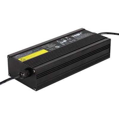 China IP65 12v 20a AGV Battery Charger Waterproof Intelligent Surboard Charger​ for sale