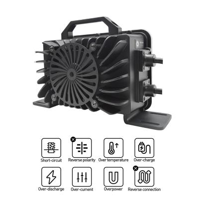Китай Портативный электрический 72V 6A регулируемый зарядное устройство для скутеров для внутренних и наружных помещений продается