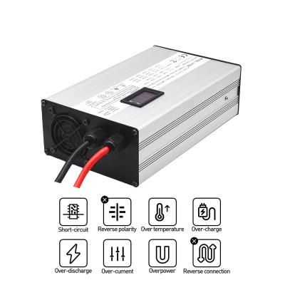 China 12V 48v 52v 40A Sweeper Charger 900W Ebike Lithium Battery Charger for sale