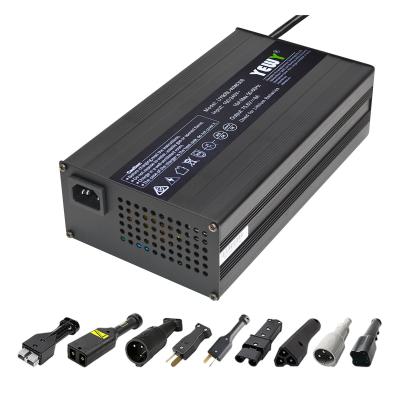 China Golf Cart 15A 48V Lipo Battery Charger Power Supply Overcurrent Protection for sale