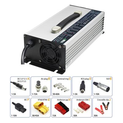 China Factory Supplier 2500w 48v 40a 84v 20a Lifepo4 Battery Charger For Power Tools for sale