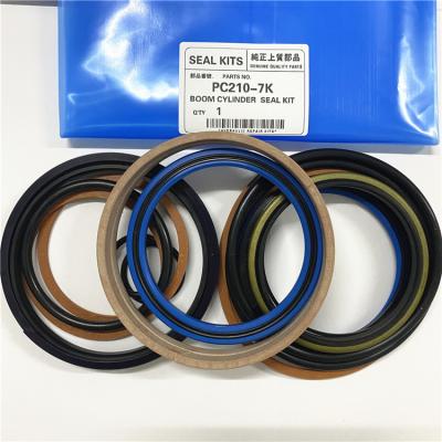 China PC210 7 6D102 6D95 PC200 Hydraulic Cylinder Seal Kits Excavators Arm Boom Bucket for sale