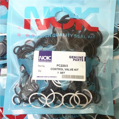 China PC220 PC210 Control Valve Seal Kit Rubber Excavator O Rings for sale