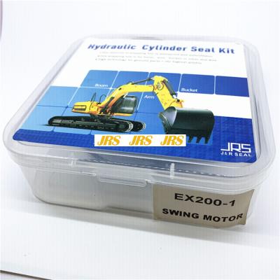 China EX100 EX200 Excavator Seal Kit Vulcanized Rubber Swing Motor Parts for sale