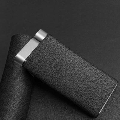 China Slim 10000mAh PD Power Bank Black For Fast Charging On-The-Go for sale