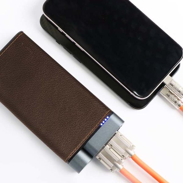 Quality Lithium Ion 10000mAh Style Power Bank With 3 USB Output Ports for sale