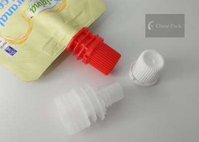 China Produto comestível plástico do tampão do bico da torção do fechamento para a máquina de enchimento automática à venda