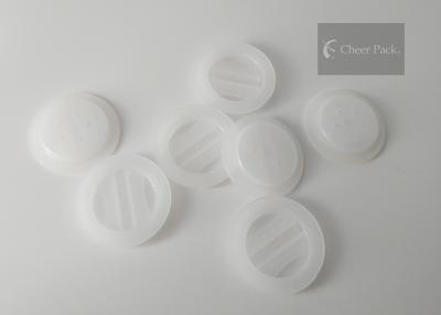 China White Polyethylene One Way Degassing Valve 1.7mm Thickness OEM / ODM service for sale