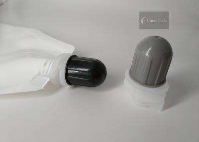 中国 ヘアー ケア プロダクトは黒いPE材料、OEM ODMサービスが付いている口の帽子を注ぎます 販売のため