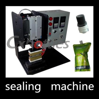 China Durable Stand Up Pouch Sealing Machine / Plastic Spout Sealing Machine 4.9*0.6mm Inner Size for sale