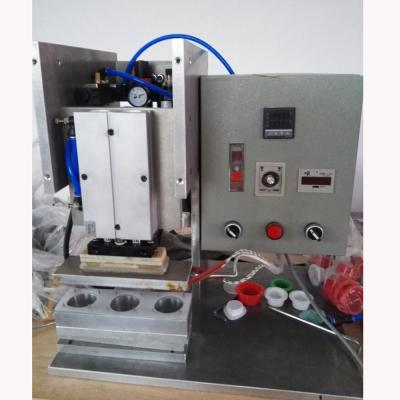 China Einseitiges halb automatisches Beuteldichtungsmaschine Eisen-materielle Heißsiegel-Art zu verkaufen
