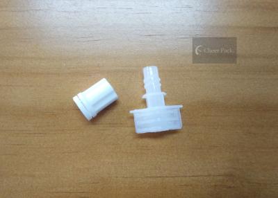 China Blue Color Plastic Spout Pouch Cap Small Diameter 5mm Easy Close Off for sale