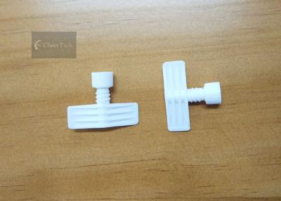 China Plastic PE Material Twist Pour Spout Caps White Color Diameter 4mm for sale