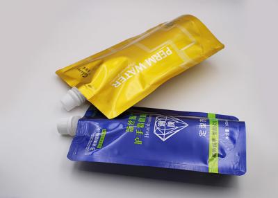 中国 液体の口が立つ携帯用アルミ ホイルはPEのReceipeの等級を袋に入れます 販売のため