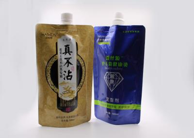 China Aluminum Foil Liquid Spout Bags For Fluid Soap Packaging Thickness 200um for sale